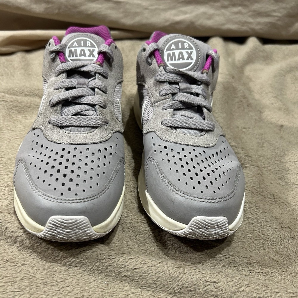 Nike Air Max Vision GS 6Y Womens 7.5 Grey Pink 917642-004 Running Shoes Sneakers